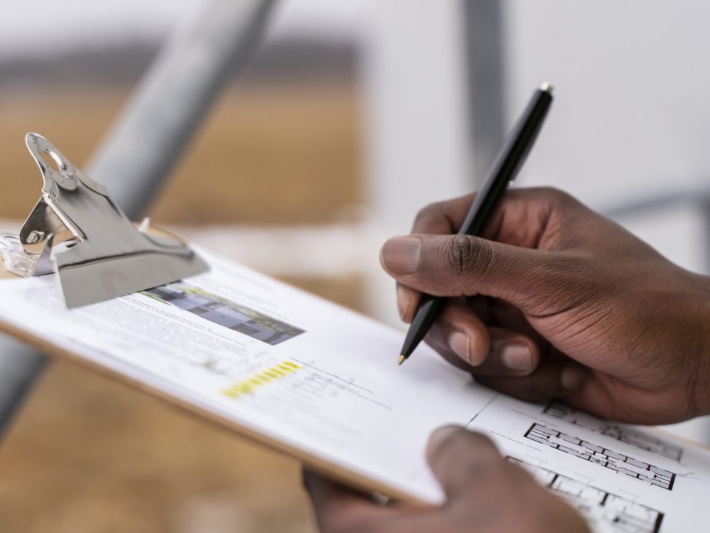 close-up-hand-filling-document